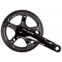 FC-S501 ブラック 45T チェーンガード付（シングル） 170mm付属/BB-RS500 68BSA ROAD用 EFCS501CB5C1L