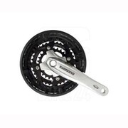 FC-T521 シルバー 48X36X26T 175mm 10S チェーンガード付 ・対応BB オクタリンクES 121mm EFCT521E866CS