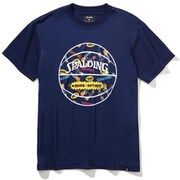 SMT201590 [Tシャツ ビーバスアンドバットヘッド ボールプリント ネイビー Lサイズ]