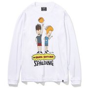 SMT201620 [ロングスリーブTシャツ ビーバスアンドバットヘッド バスケットボール ホワイト Lサイズ]