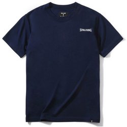 ヨドバシ Com スポルディング Spalding Smt19 バレーボールtシャツ アイコン ネイビー Lサイズ 通販 全品無料配達