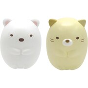 すみっコぐらし たのしくゆらゆら おきあがりこぼし 1 しろくまとねこ [キャラクターグッズ]
