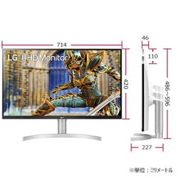 ヨドバシ.com - LGエレクトロニクス 32UN650-W [31.5型/HDR対応IPS 