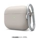 elago エラゴ LIQUID HYBRID HANG for AirPods Pro Stone EL_APPCSPSLG_ST