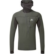 イクリプス・フーデッド・ジップ・ティー ECLIPSE HOODED ZIP TEE 411940 A57 Anvil Grey Mサイズ [アウトドア フリース メンズ]