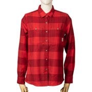 ウィメンズ・クラシック・ハイキング・シャツ WOMEN’S CLASSIC HIKING SHIRT 422843 R00 Red XSサイズ [アウトドア シャツ レディース]