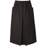 ハカマスカート wool AS3489 H18桧皮色 Lサイズ [アウトドア スカート ユニセックス]