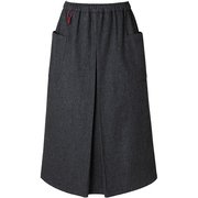 ハカマスカート wool AS3489 K23消炭色 XLサイズ [アウトドア スカート ユニセックス]