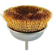 No.4108 [軸付カップ型ワイヤーブラシ75mm径 （キンセン）]