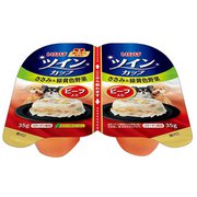TDC-01 [いなば ツインカップ ささみ&緑黄色野菜 ビーフ入り 35g×2個]