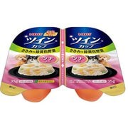 TDC-03 [いなば ツインカップ ささみ&緑黄色野菜 ツナ入り 35g×2個]