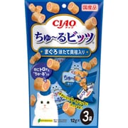 CS-172 [CIAO ちゅ～るビッツ まぐろ ほたて貝柱入り 12g×3袋]