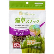 GREEN Labo 猫草スナック かつお味 40g