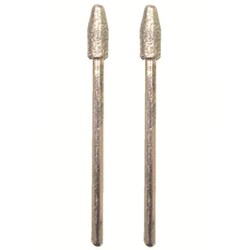 No.J-114 [ダイヤモンド砥石 4mm 砲弾型 2本入り]