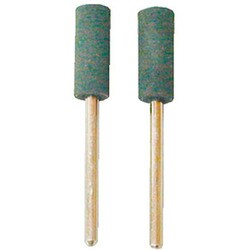 No.J-165 [ゴム砥石 円筒型 #280相当 2本入り]