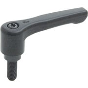 HKR6X40-BK フラット クランプ レバー