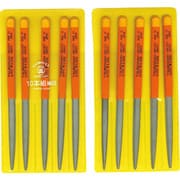HM010-03 ツボサン 組ヤスリ 10本組 腹丸 細目
