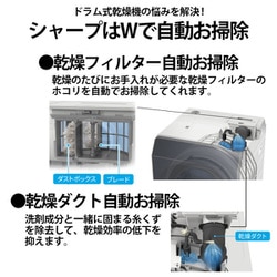 ヨドバシ.com - シャープ SHARP ES-W113-SL [ドラム式洗濯乾燥機 洗濯