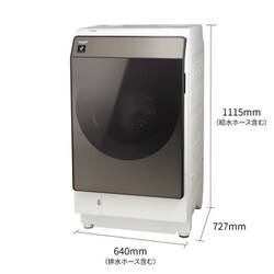 2022年製　シャープ　洗濯11.0㎏/乾燥6.0㎏ ドラム式洗濯乾燥機 シャープドラム式洗濯乾燥機 洗濯 11kg 乾燥 6kg ES-X11A