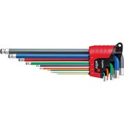 SB369RE9F マジックリング付 蛍光色BP六角レンチセット9本組ブリスターパック