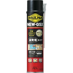 NGSX 簡易型発泡ウレタンフォーム 1液ノズルタイプ インサルパック NEW-GSX 630ml クリーム