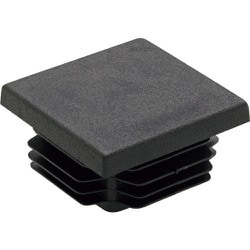 PEC-Q15-BK パイプ用エンドキャップ 25個