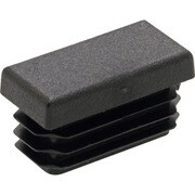 PEC-R60X40-BK [パイプ用エンドキャップ 1袋（5個入り）]