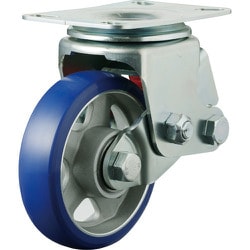 SKY-2S150APU-A-2 プレミアムウレタン衝撃吸収キャスター150径自在取付A仕様基準荷重200kg