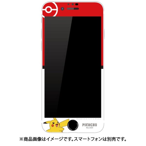 Poke 675a Iphone Se 第2世代 Iphone 8 用 ガラススクリーンプロテクター ポケットモンスター ピカチュウ Ied