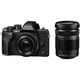 OM-D E-M10 Mark IV EZダブルズームキット BLK [ボディ フォーサーズセンサー ミラーレスカメラ ブラック＋「M.ZUIKO DIGITAL ED 14-42mm F3.5-5.6 EZ」＋「M.ZUIKO DIGITAL ED 40-150mm F4.0-5.6 R」]