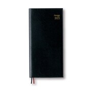 2021年1月始まり Appoint（アポイント） 見開き2週間 手帳サイズ ブラック E1309