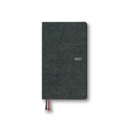 2021年1月始まり Appoint（アポイント） 1週間ファミリーレイアウト 日曜始まり 手帳サイズ ブラック E1384