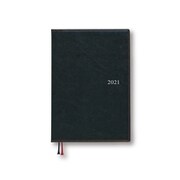 2021年1月始まり Appoint(アポイント) 1週間+横罫 A5 ブラック E1651