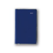 2021年1月始まり Appoint（アポイント） 大きな文字シリーズ 1週間＋横罫 手帳サイズ ブルー E8310