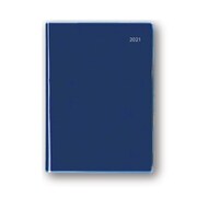 2021年1月始まり Appoint（アポイント） 大きな文字シリーズ 1週間＋横罫 A5 ネイビー E8312