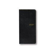 2021年1月始まり APPOINT DIAR PREMIUM（アポイントプレミアム） 1ヶ月横罫 薄型 本革 手帳サイズ ブラック E1601