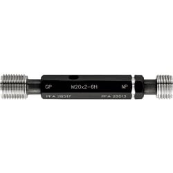 WGPNP-M20X2.5 メートルねじ用プラグゲージ(ISO=新JIS)
