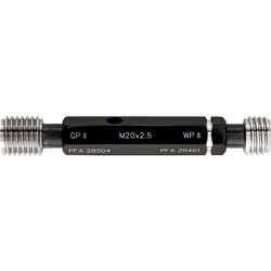 WGPWP2M12X1.0 メートルねじ工作用プラグゲージ(旧JIS)