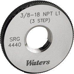 WR1/2-14NPT テーパーねじ用リングゲージ(NPT)