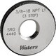 WR1/8-27NPT テーパーねじ用リングゲージ(NPT)