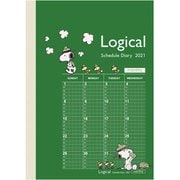 ロジカルダイアリー 2021月間ノートタイプ B6 ピーナッツ NS-B602-21PA1
