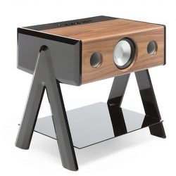 ブルートゥーススピーカー LAB-CBWD Cube Woody
