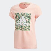 G LEOPARDグラフィックT IXB22 GE0507 ヘイズコーラル/グローリーミント 120cm [スポーツウエア 半袖Ｔシャツ キッズ]