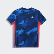 ボールド AEROREADY グラフィック 半袖Tシャツ BOLD AEROREADY GRAPHIC TEE IWW43 GE0557 グローリーブルー/チームロイヤルブルー/ハイレゾレッド/ホワイト J150 [ウェアキッズ用]