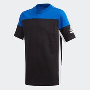 Z.N.E. 半袖Tシャツ Z.N.E. TEE IWW10 GE0901 ブラック/チームロイヤルブルー J130 [ウェアキッズ用]
