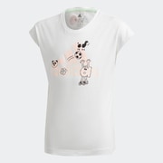 G A ART T CLEOFUS IWV76 GF0283 ホワイト/ヘイズコーラル 110cm [スポーツウエア 半袖Ｔシャツ キッズ]