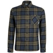 トロヴァット ロングスリーブ シャツ メン Trovat Longsleeve Shirt Men 1015-00700 50426 marine-iguana Sサイズ(日本：Mサイズ) [アウトドア シャツ メンズ]