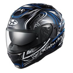 フルフェイス KAMUI 3 JAG ブラックブルー Lサイズ 頭周のめやす：59-60cm 596699
