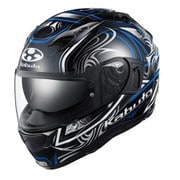 フルフェイス KAMUI 3 JAG ブラックブルー Lサイズ 頭周のめやす:59-60cm 596699