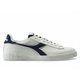 174374 [diadora（ディアドラ） GAME P DEN スニーカー メンズ 26.5cm ホワイト×ブルーデニム]